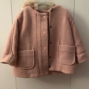 Zara baby 12-18 months pink jacket